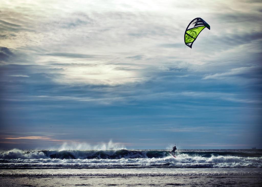 The Kite Surfer by Sarah Thunder